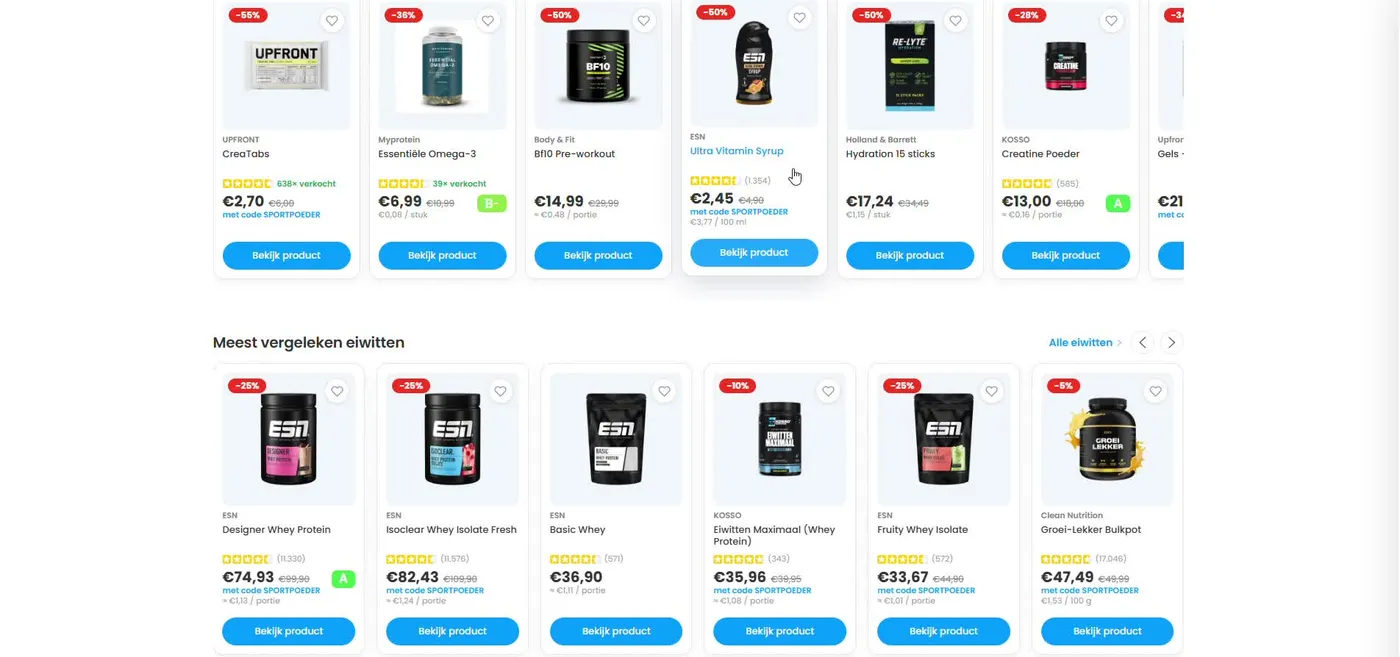 Productvergelijker