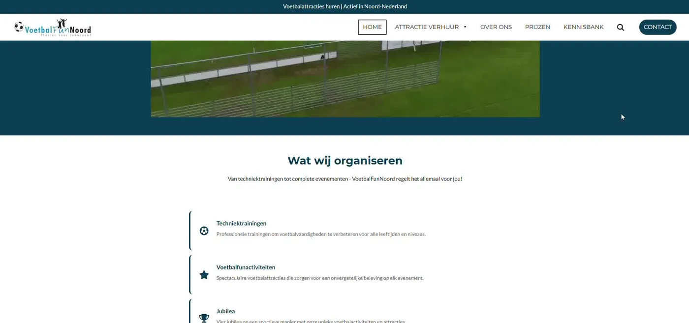 Wat wij organiseren